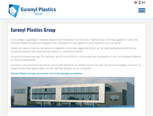 Tablet Screenshot of euronylplastics.com